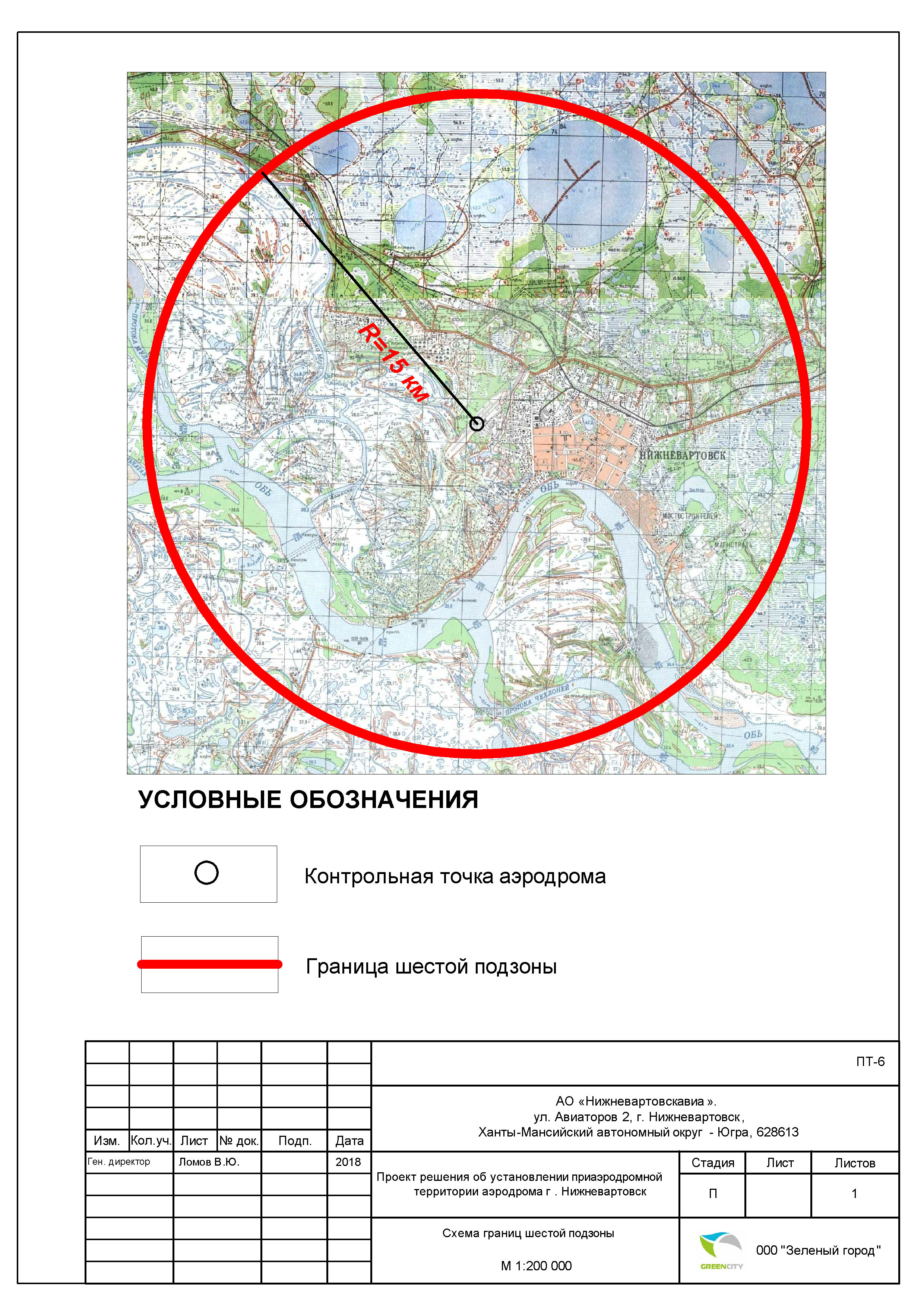 Проект приаэродромной территории